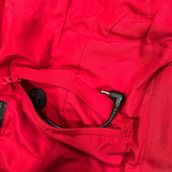 Ororo red puffer vest S women - Picture 4 of 12